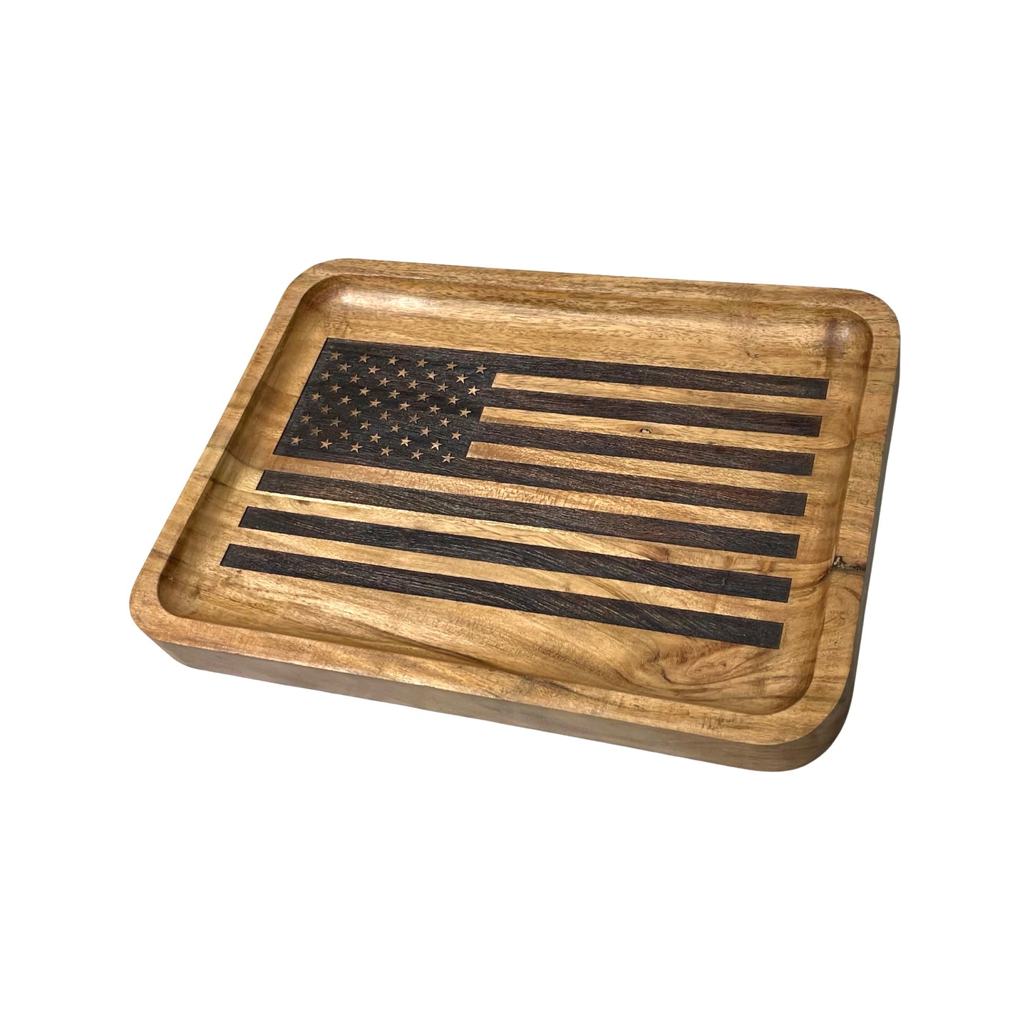 American Flag Valet Tray - Guard The Line