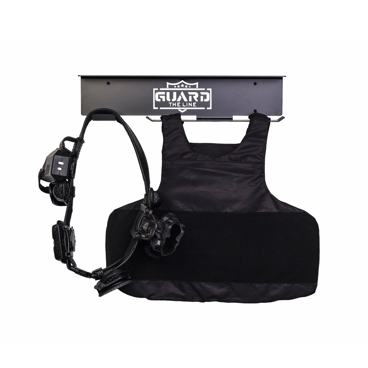 Police Gear Rack Shelf - Guard The Line