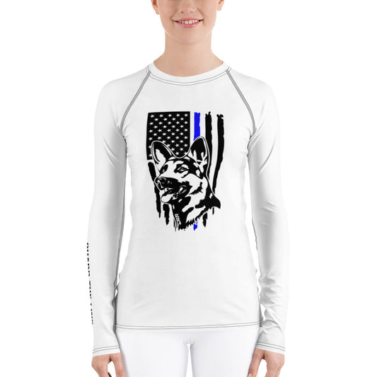 K9 Blue Line Rash Guard