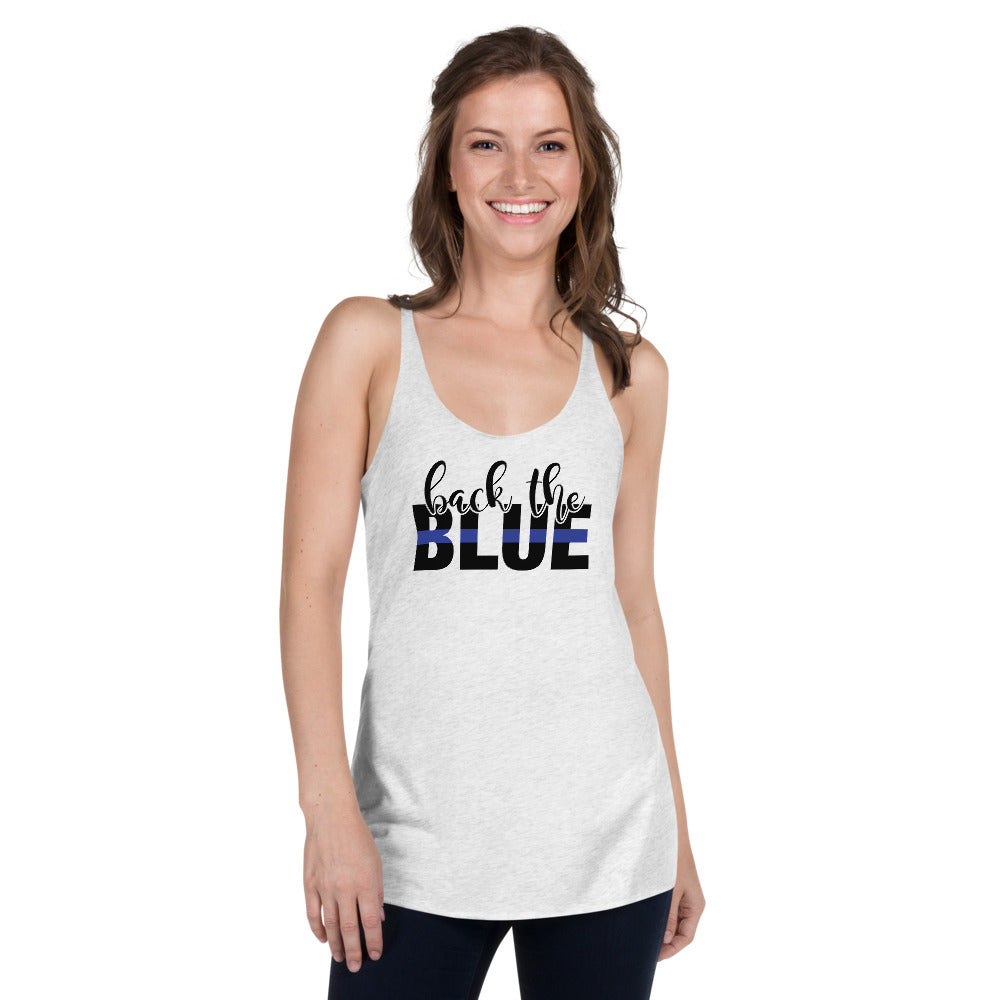 Back The Blue Tank Top
