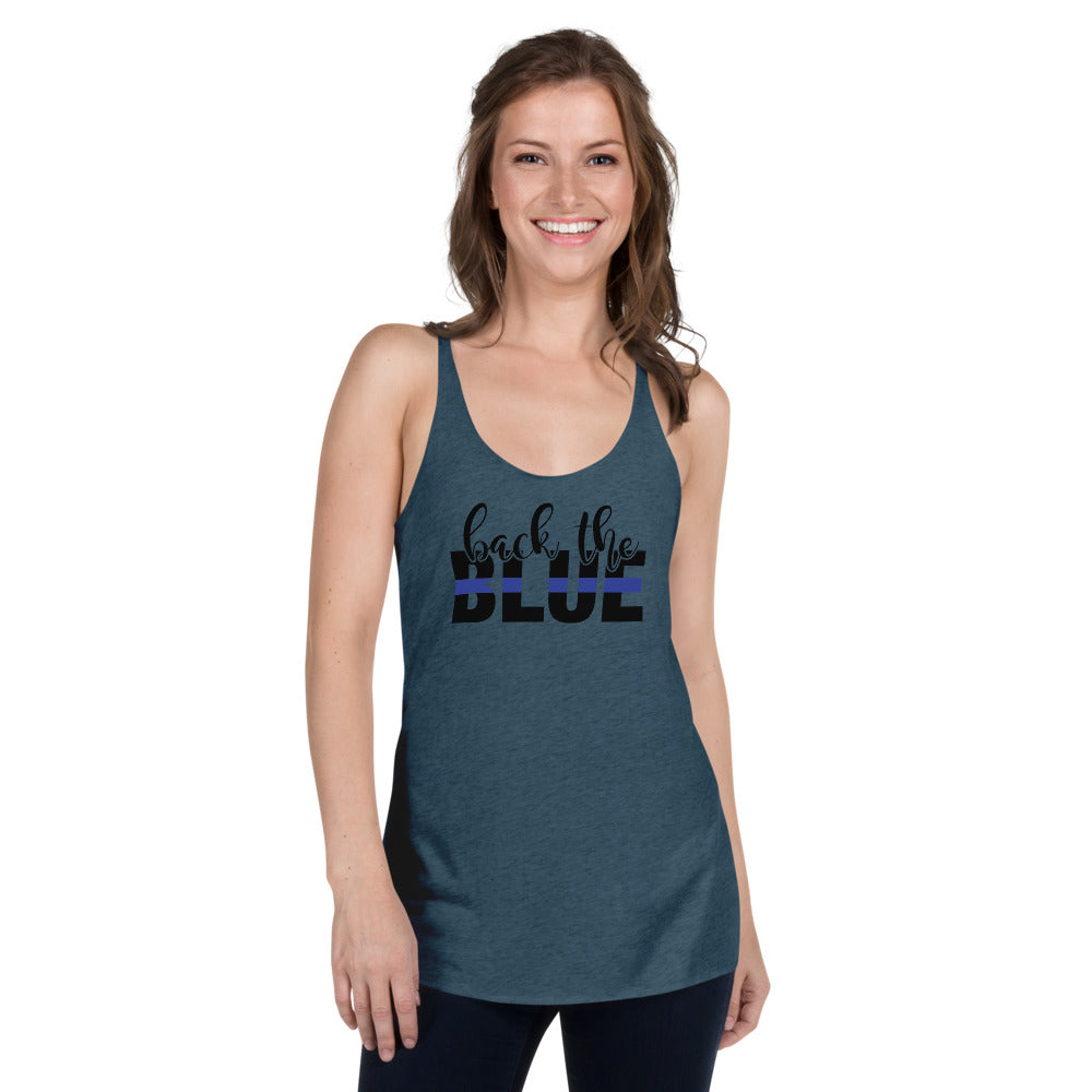 Back The Blue Tank Top