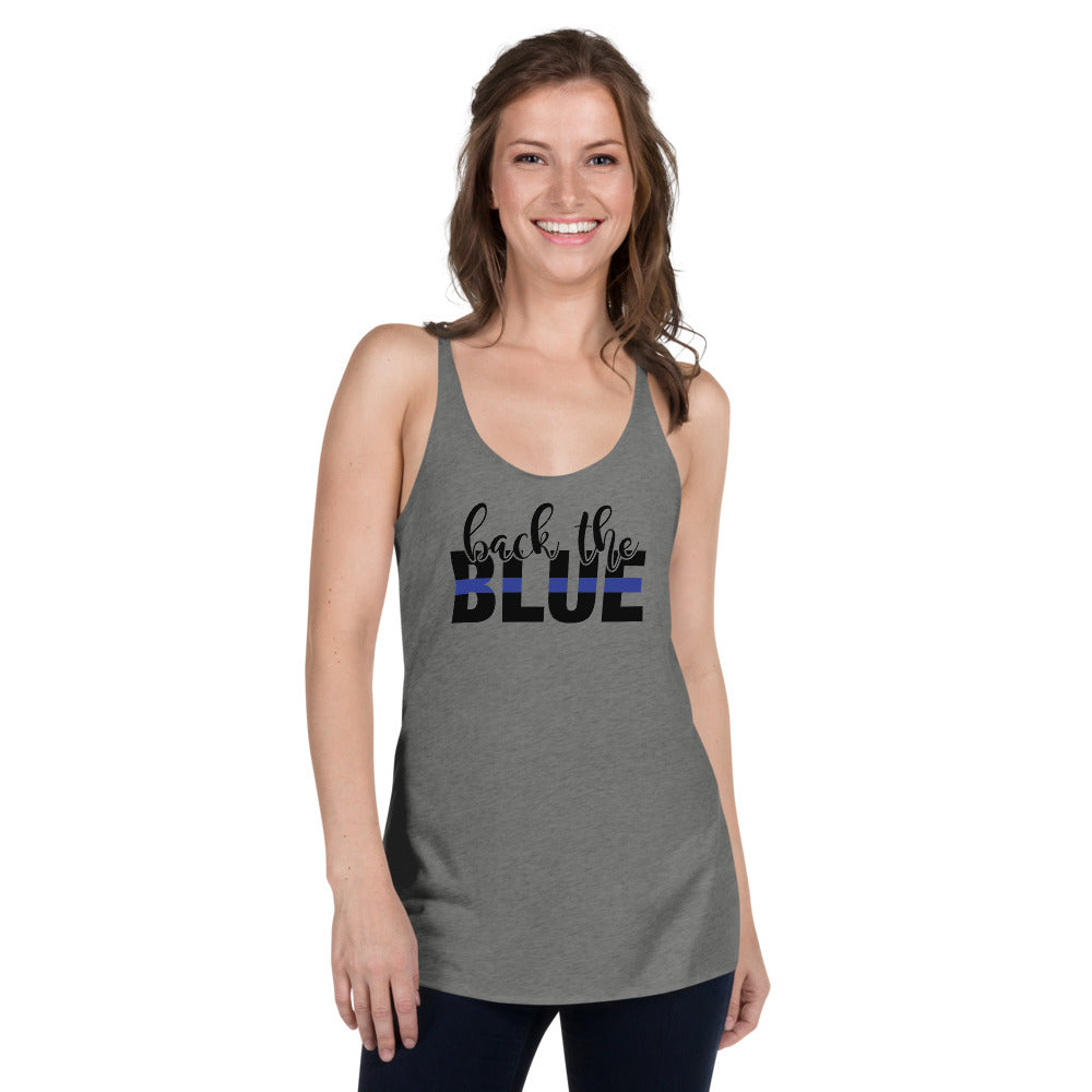 Back The Blue Tank Top