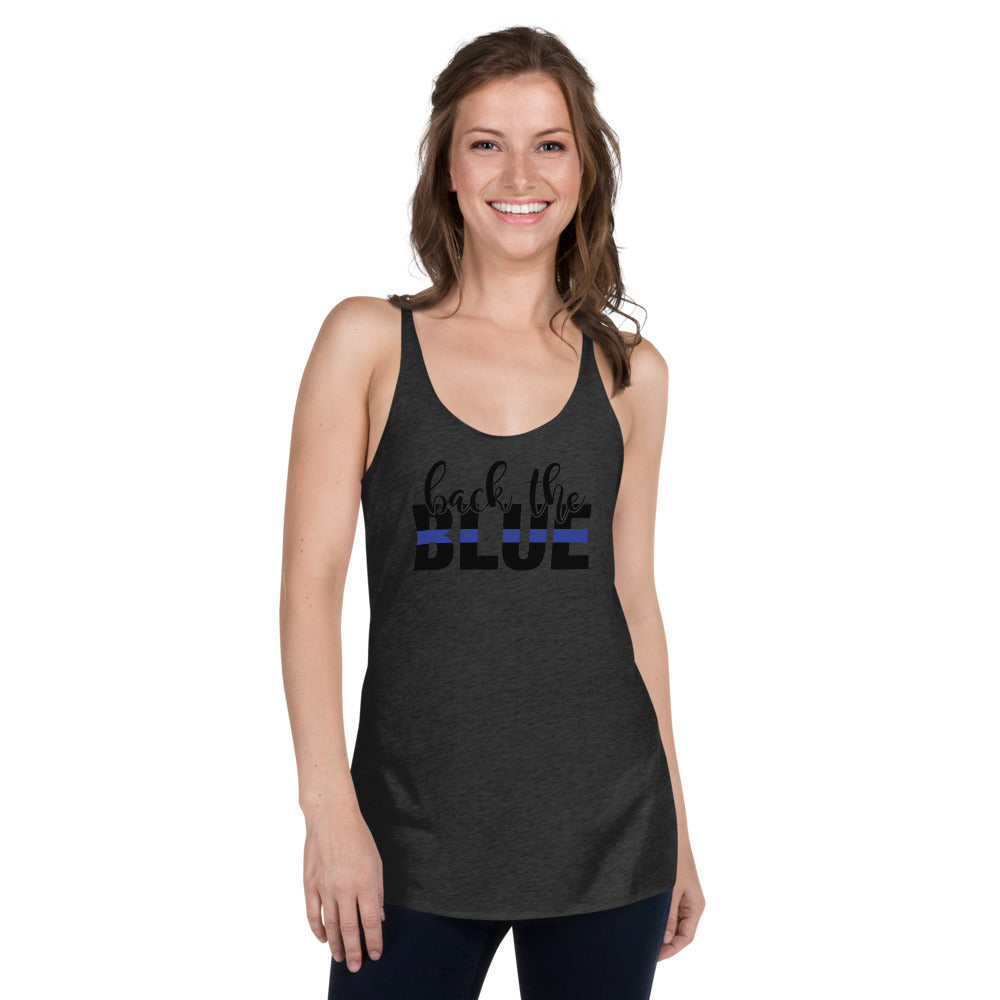 Back The Blue Tank Top