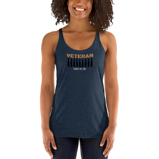 Veteran Bullet Racerback Tank