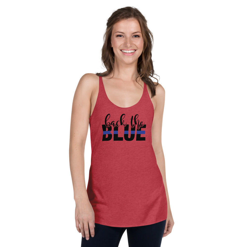 Back The Blue Tank Top