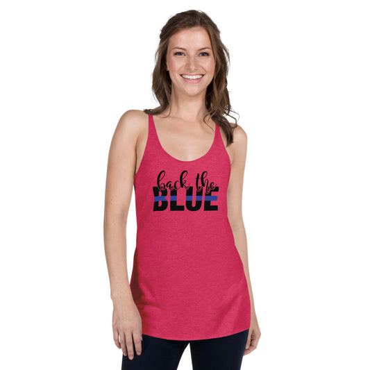 Back The Blue Tank Top