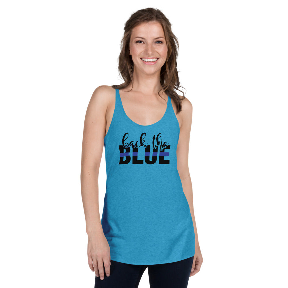 Back The Blue Tank Top