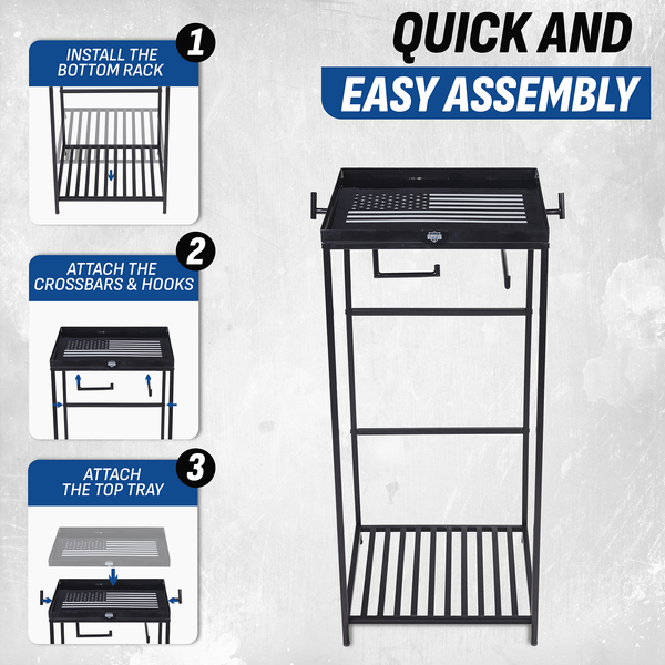 Guard The Line Storage Rack Guard The Line - Thin Blue Line Police Gear Rack