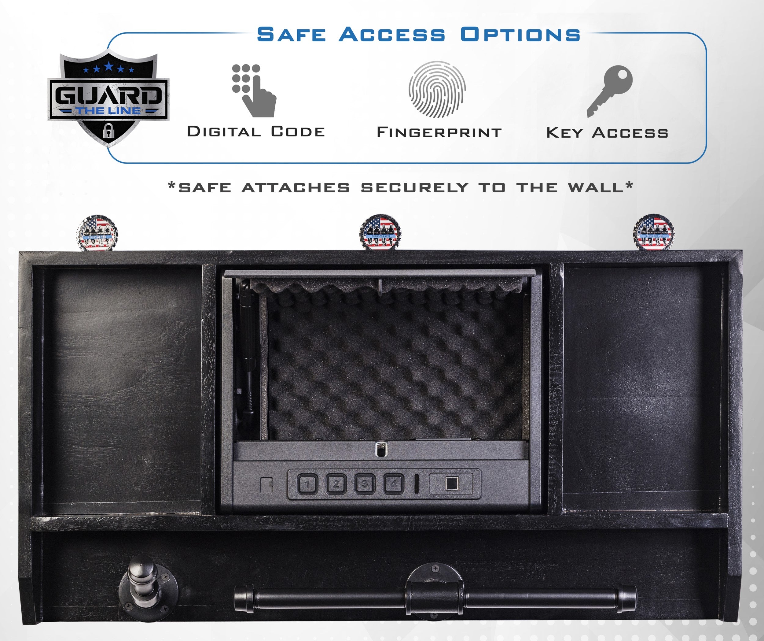 Guard The Line Storage Rack Guard The Line - Police Gear Rack – GuardTheLine