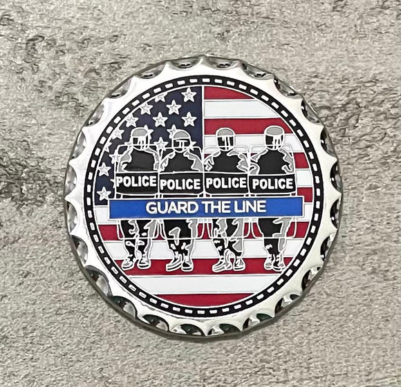 Guard The Line Challenge Coin