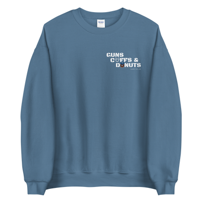 Guns Cuffs Donuts Sweater