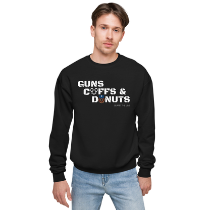 Guns Cuffs Donuts Crewneck Sweater