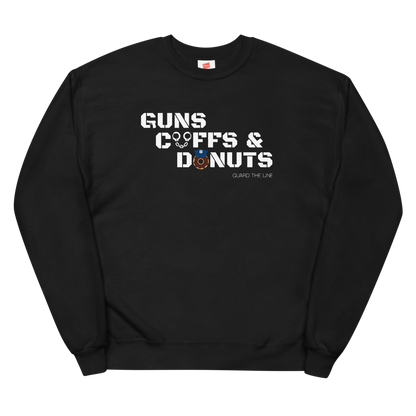 Guns Cuffs Donuts Crewneck Sweater