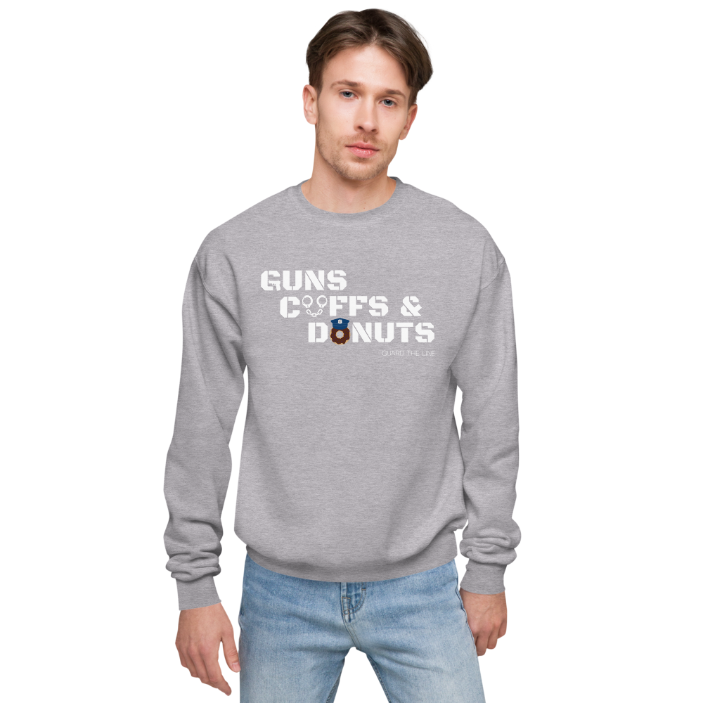 Guns Cuffs Donuts Crewneck Sweater