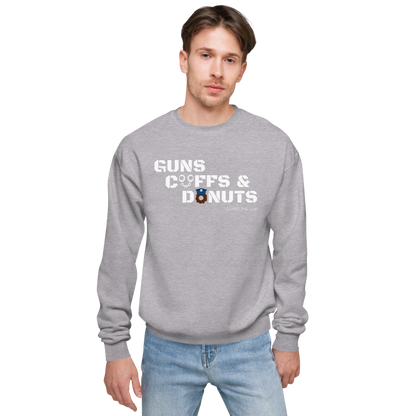 Guns Cuffs Donuts Crewneck Sweater