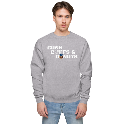 Guns Cuffs Donuts Crewneck Sweater